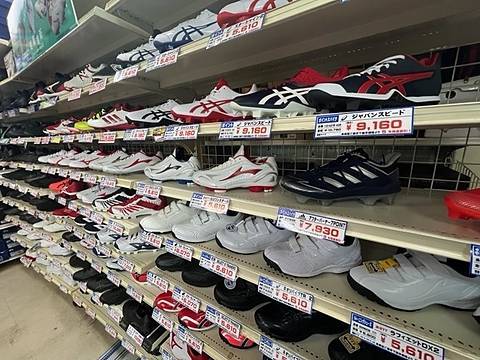 野球コーナー ときわスポーツ 町田アスリート店