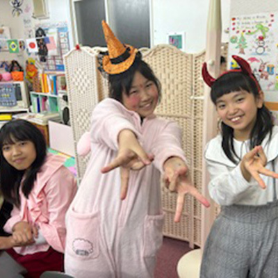 魔法使いとデビルの仮装