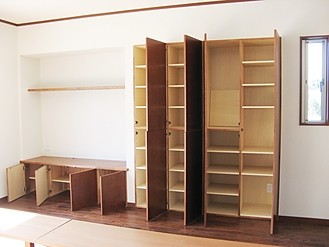 島田市 リビング収納オーダーメイド