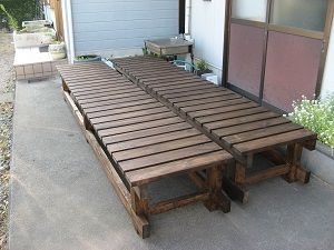島田市 ウッドデッキ 濡れ縁オーダーメイド