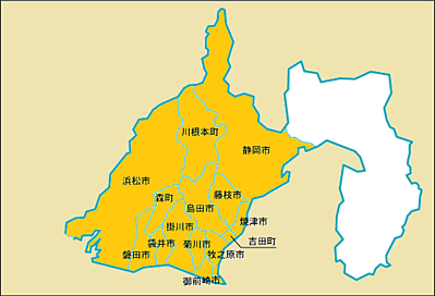 デントはぴねす出張エリアマップ