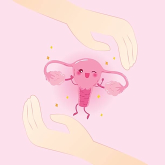 子宮笑顔