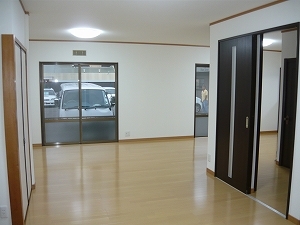 内部北面 工事後