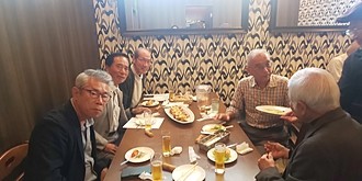 飛び入り参加の篠原さん、懐かしい橋爪さんと西藤さんの参加も有りました。